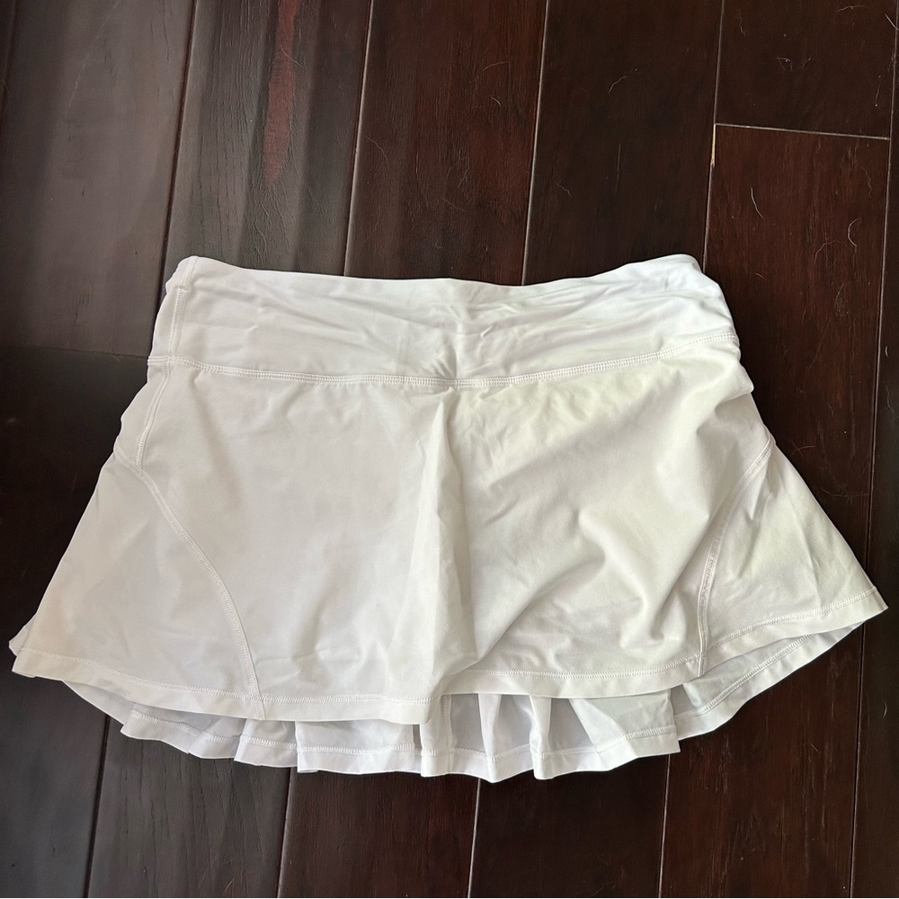 Lululemon White Tennis Skirt